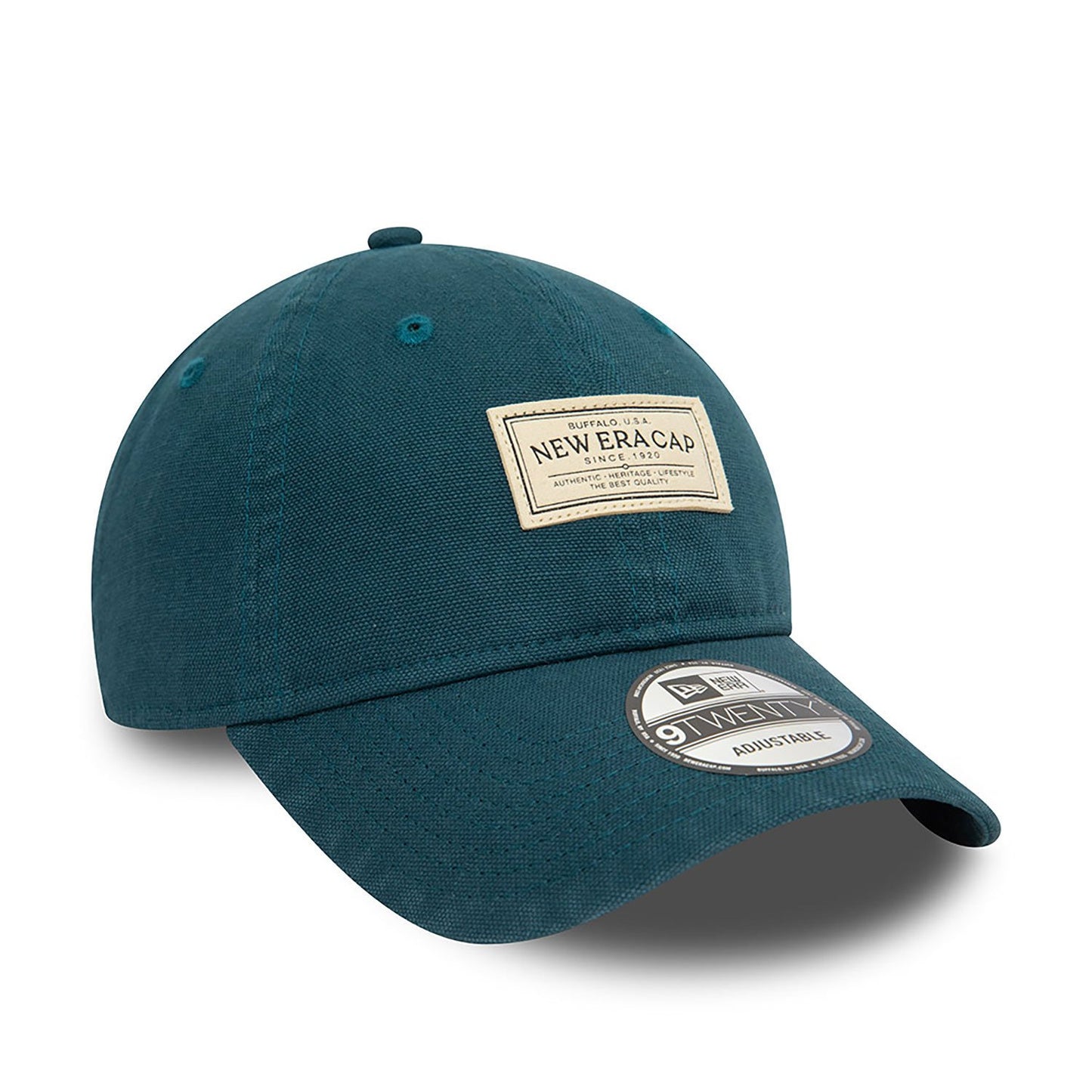 New Era Şapka - New Era Canvas Blue 9TWENTY Ayarlanabilir Şapka