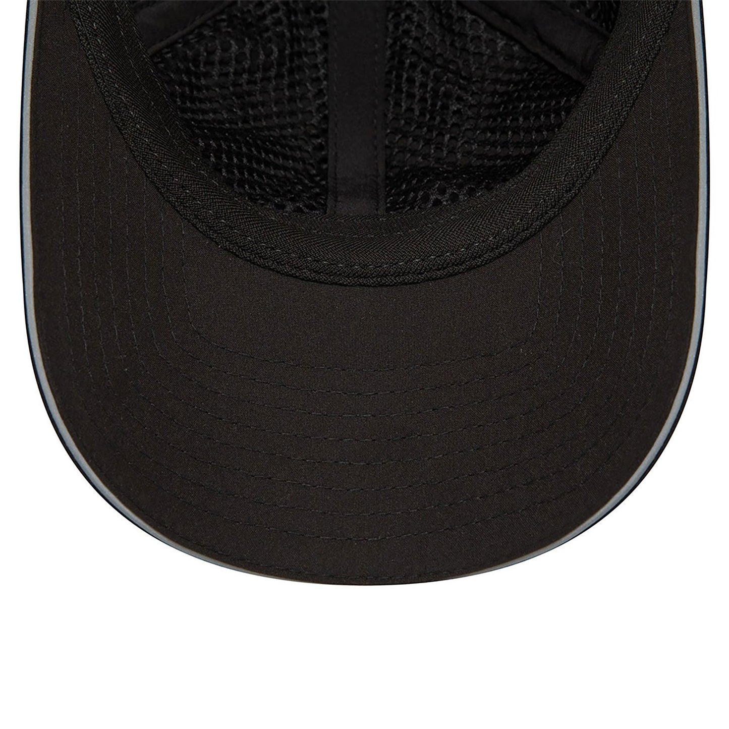 New Era Şapka - Kadın Ponytail Open Back Siyah 9FORTY Ayarlanabilir Şapka