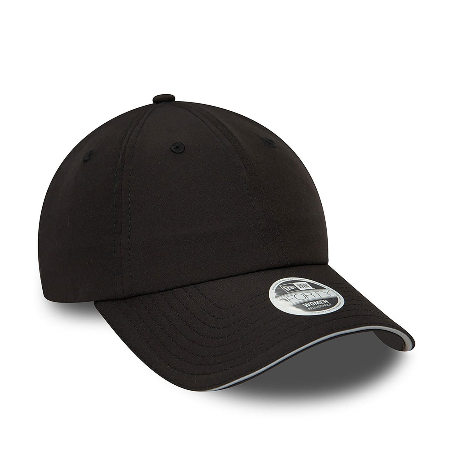 New Era Şapka - Kadın Ponytail Open Back Siyah 9FORTY Ayarlanabilir Şapka
