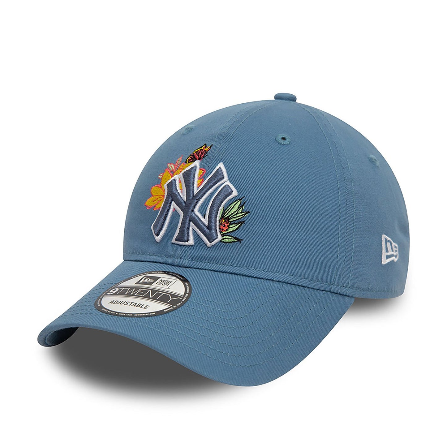New Era Şapka - New York Yankees MLB Floral Blue 9TWENTY Ayarlanabilir Şapka