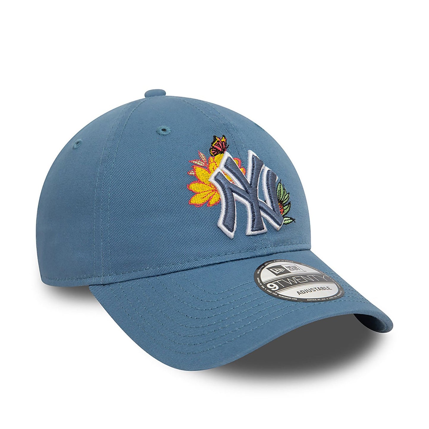 New Era Şapka - New York Yankees MLB Floral Blue 9TWENTY Ayarlanabilir Şapka