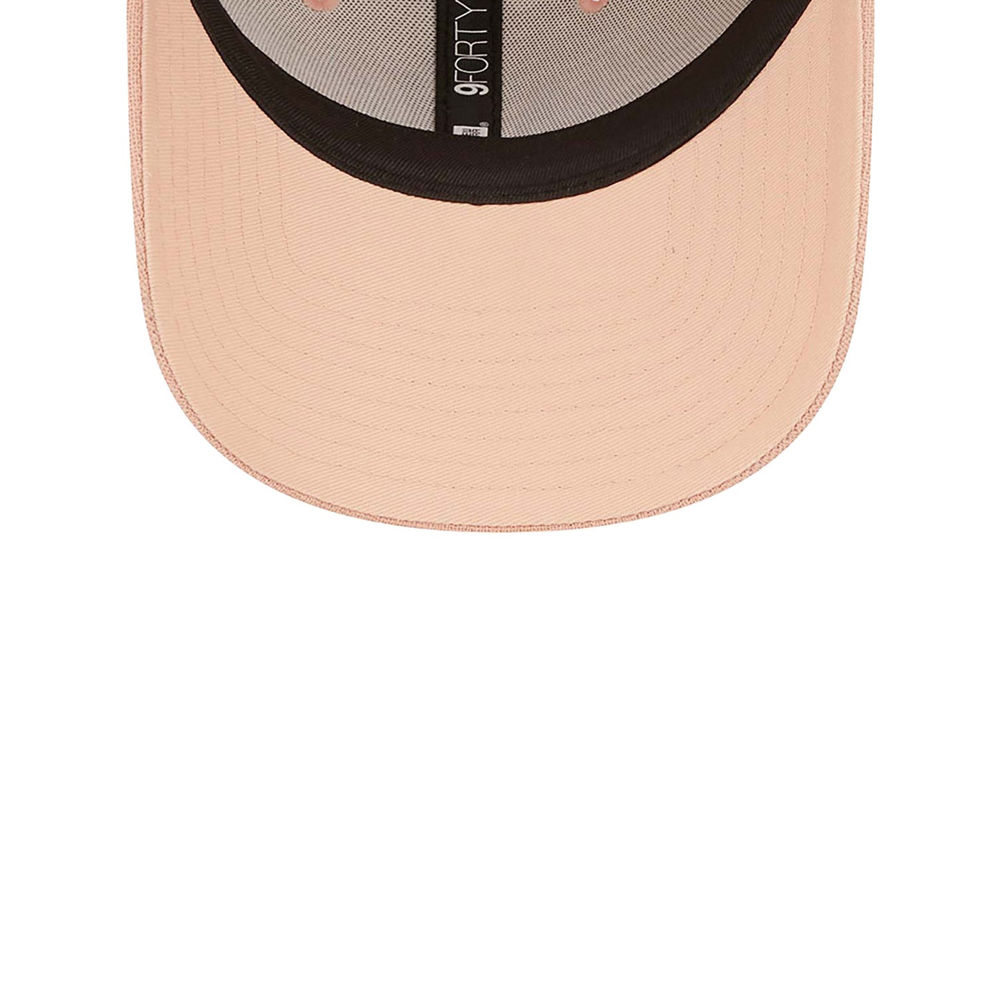 New Era Şapka - New York Yankees Kadın Keten Pembe 9FORTY Ayarlanabilir Şapka