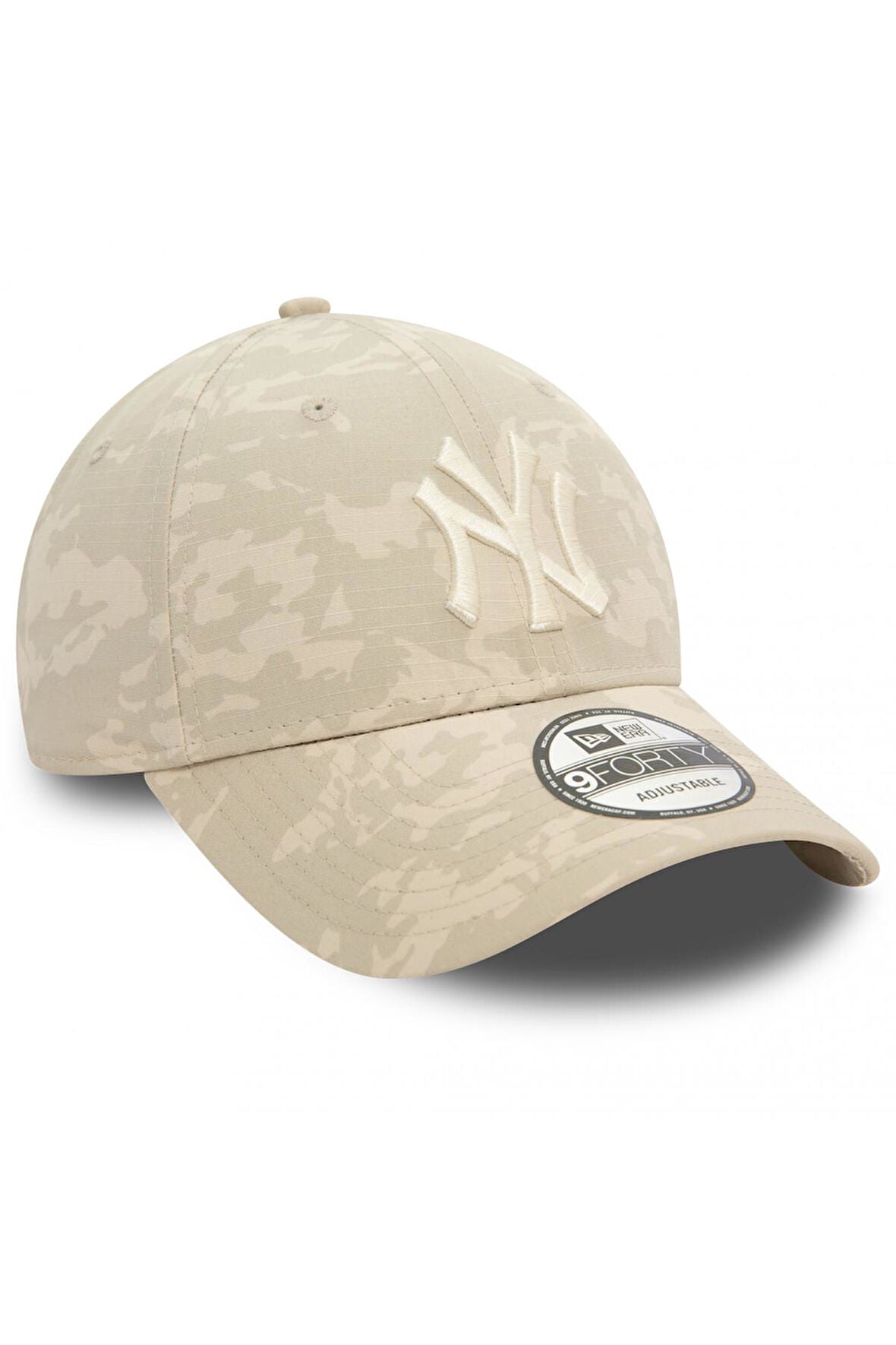 New Era Şapka - Tonal Camo Aop 9Forty Neyyan Cap Kırık Beyaz Unisex Şapka