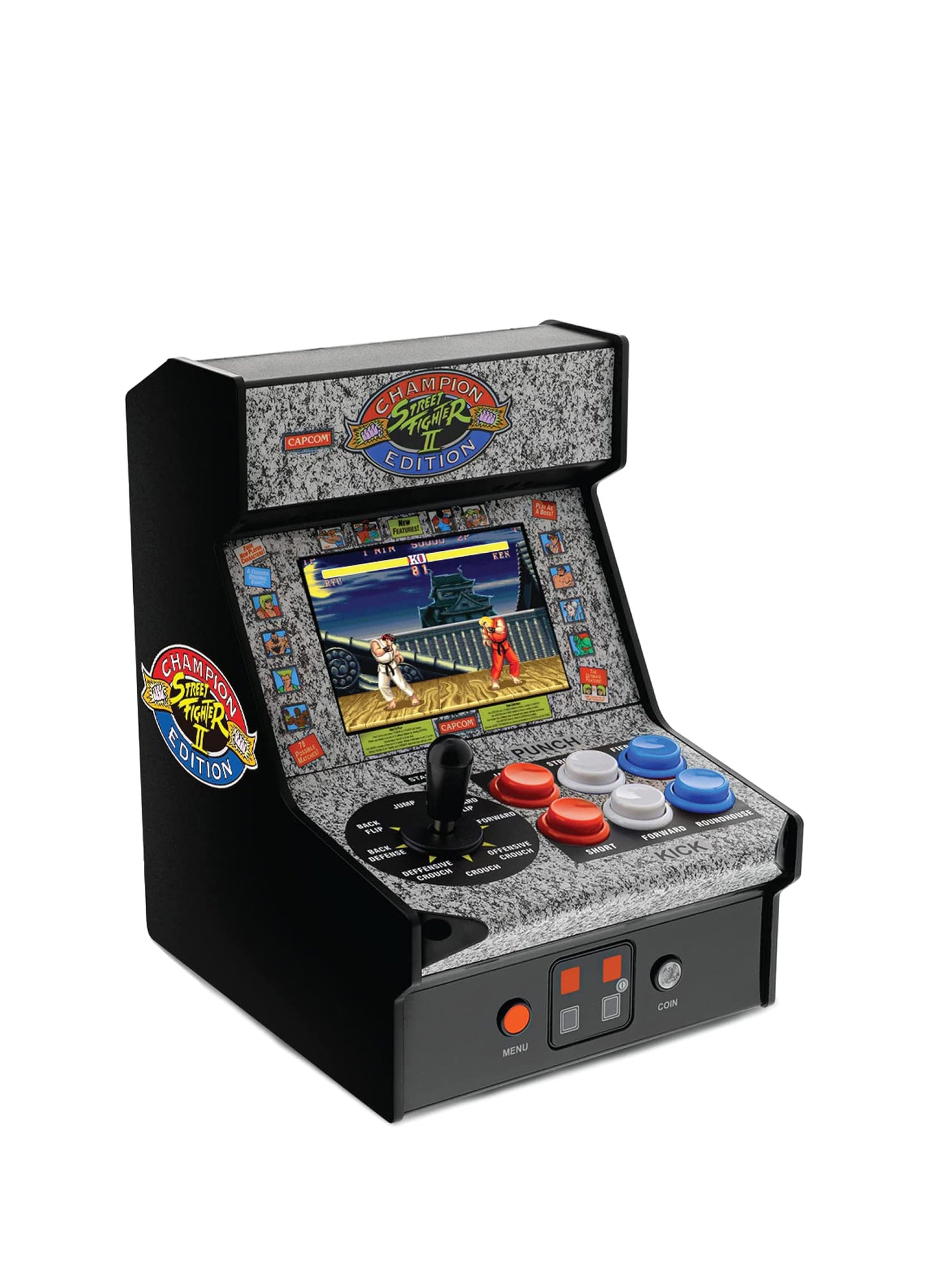 My Arcade 19cm Street Fighter Champ Retro Konsol