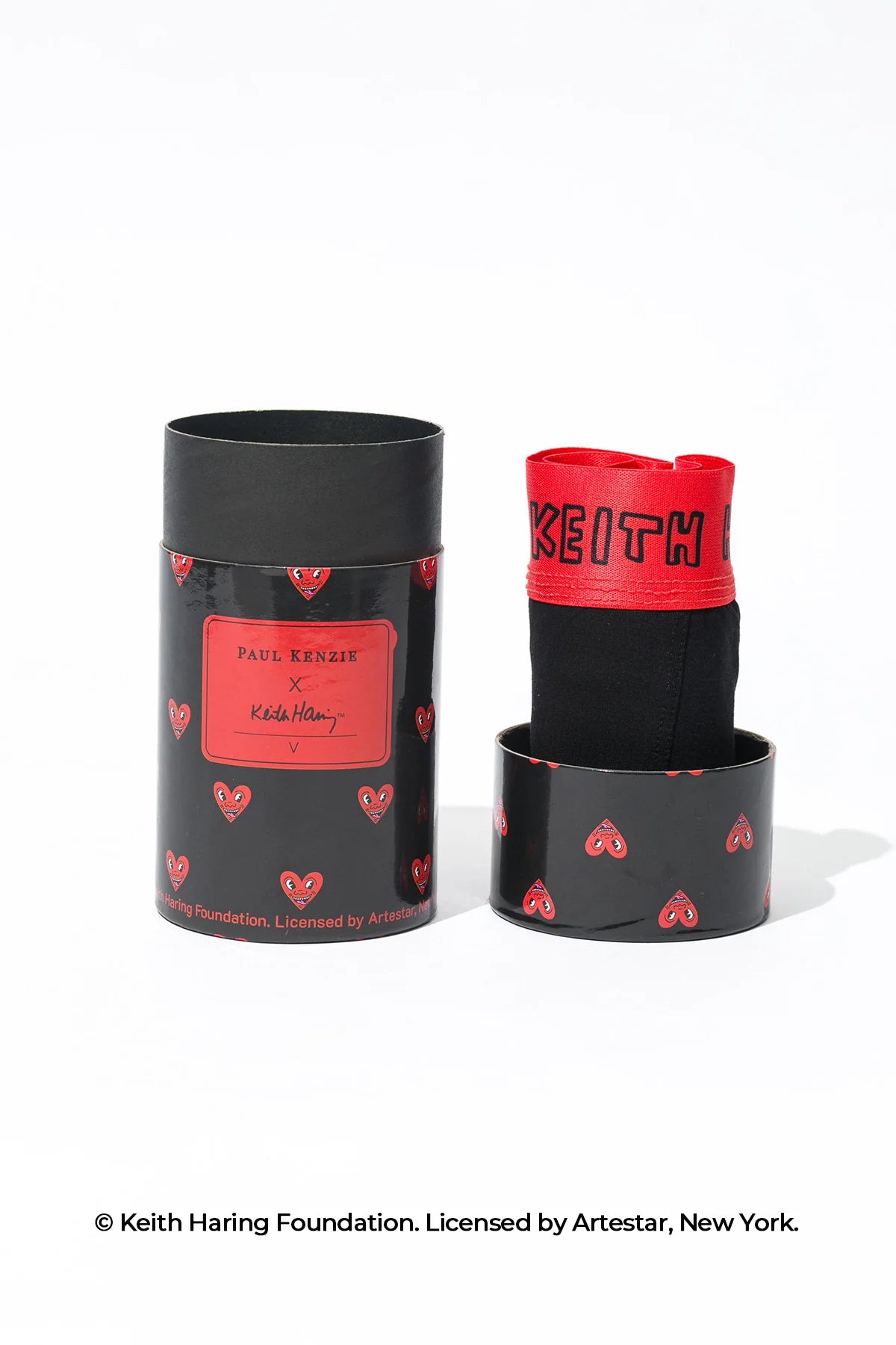 Paul Kenzie X Keith Haring - Logo Baskılı Boxer 5