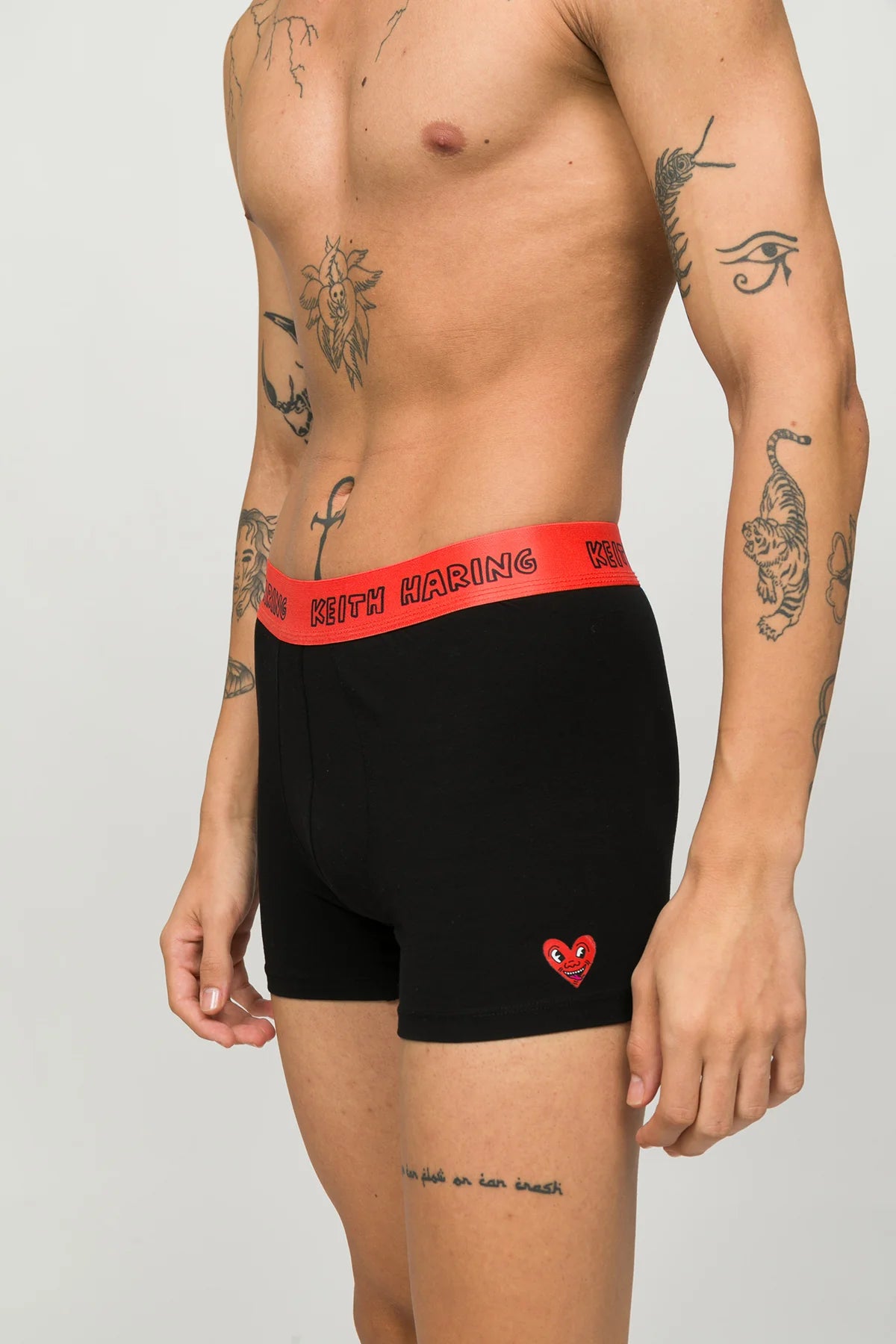 Paul Kenzie X Keith Haring - Logo Baskılı Boxer 5