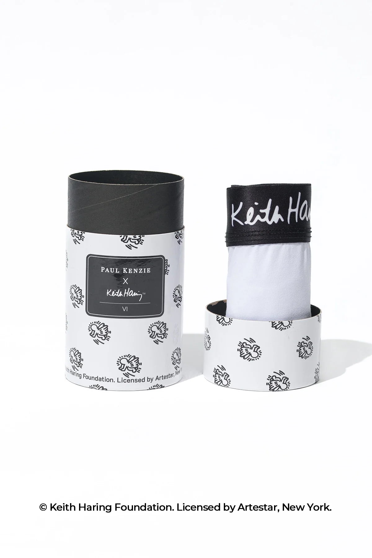Paul Kenzie X Keith Haring - Logo Baskılı Boxer 6