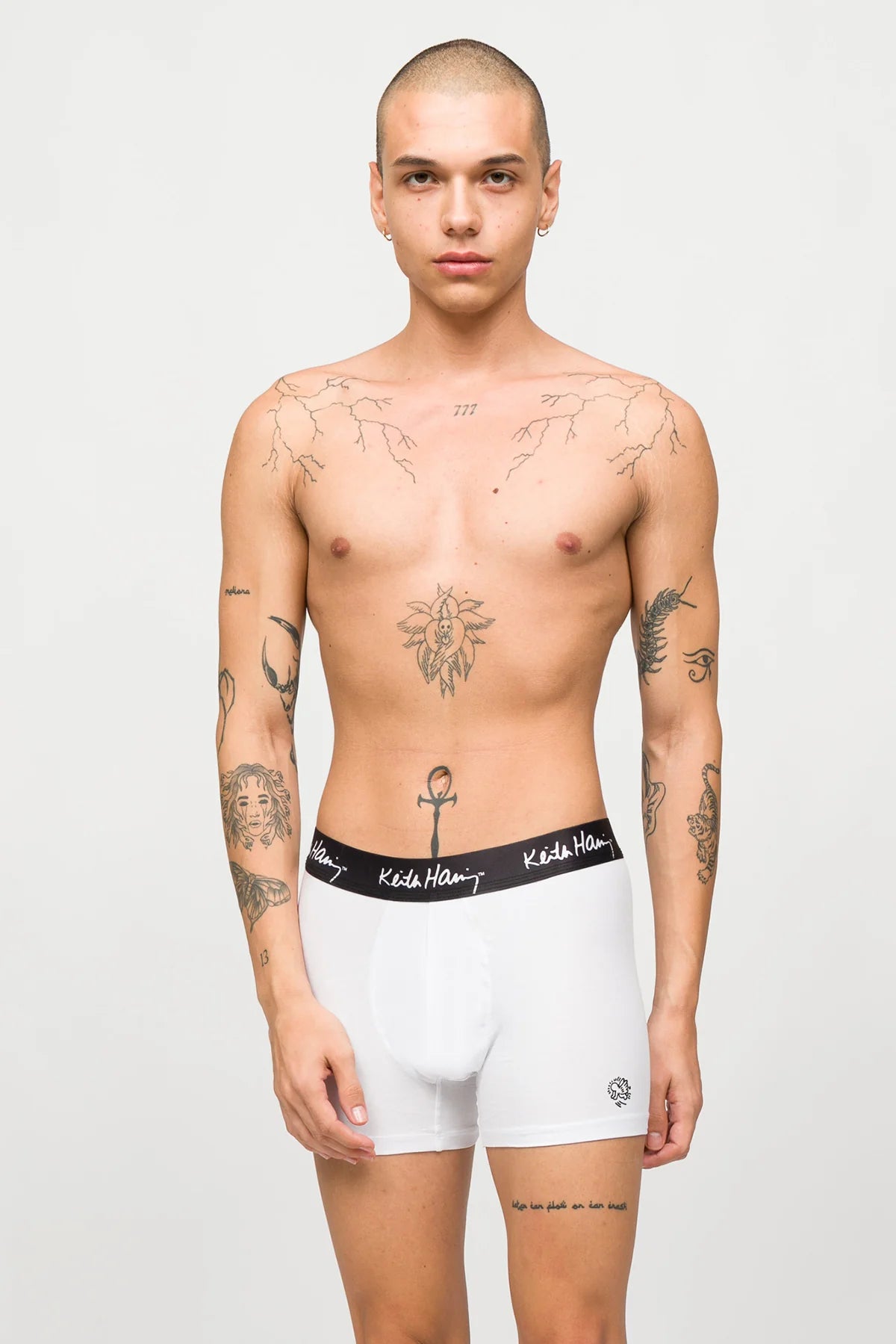 Paul Kenzie X Keith Haring - Logo Baskılı Boxer 6