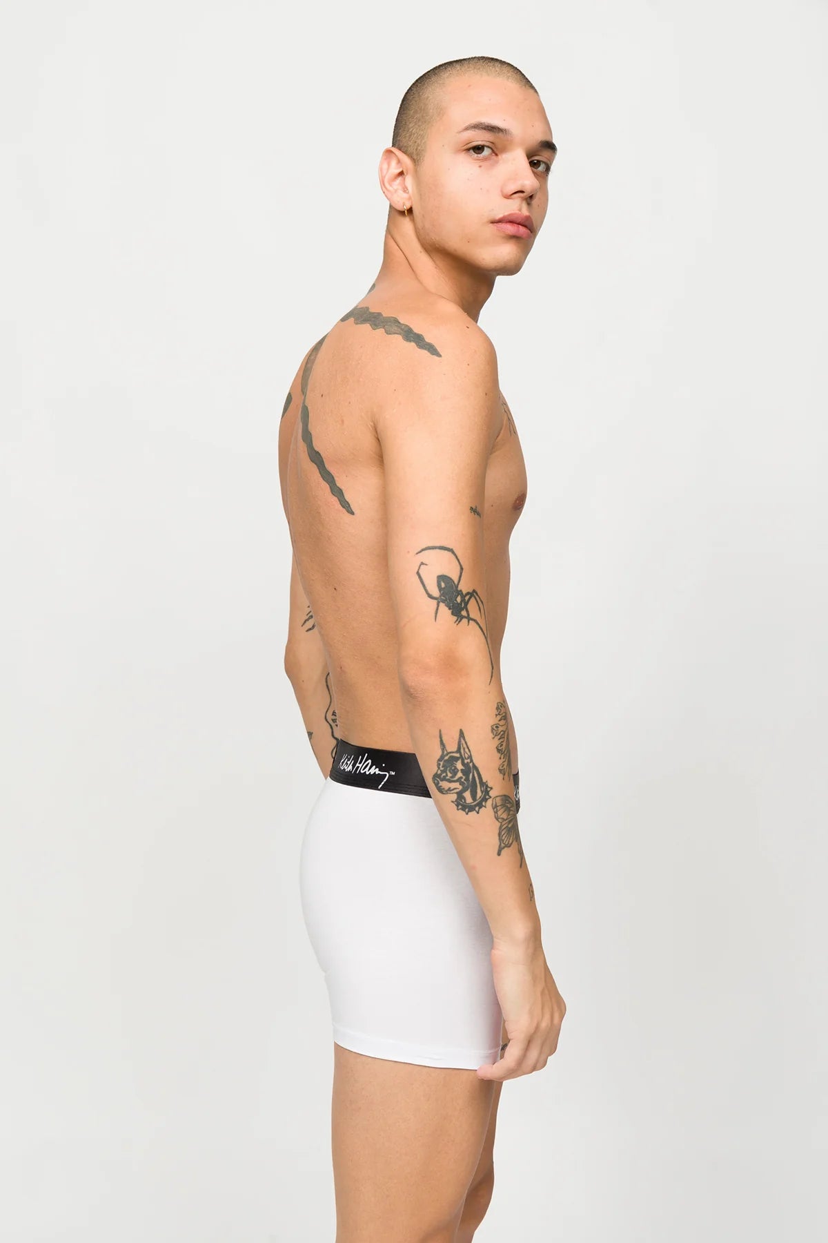 Paul Kenzie X Keith Haring - Logo Baskılı Boxer 6