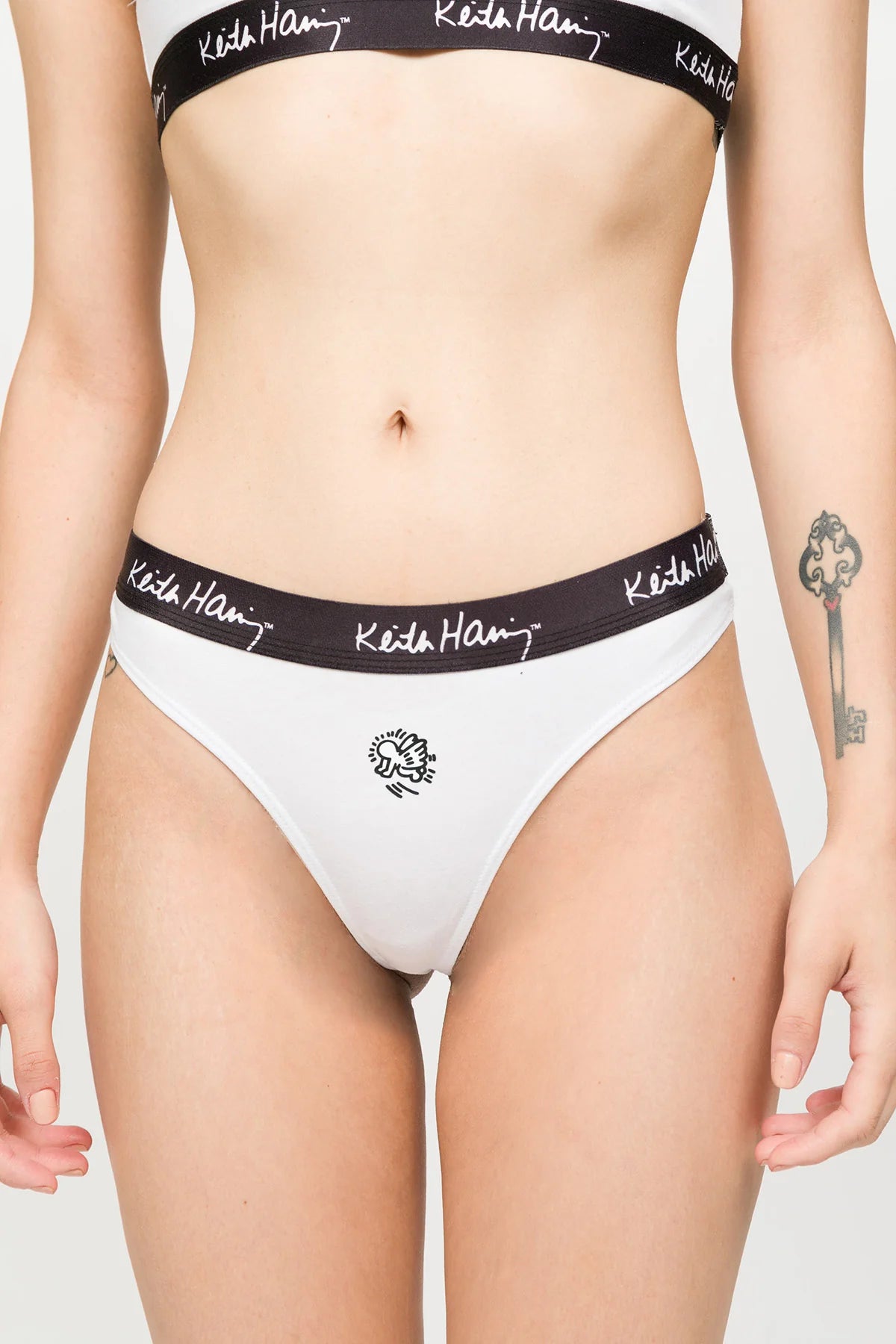 Paul Kenzie X Keith Haring - Logo Baskılı Tanga 6