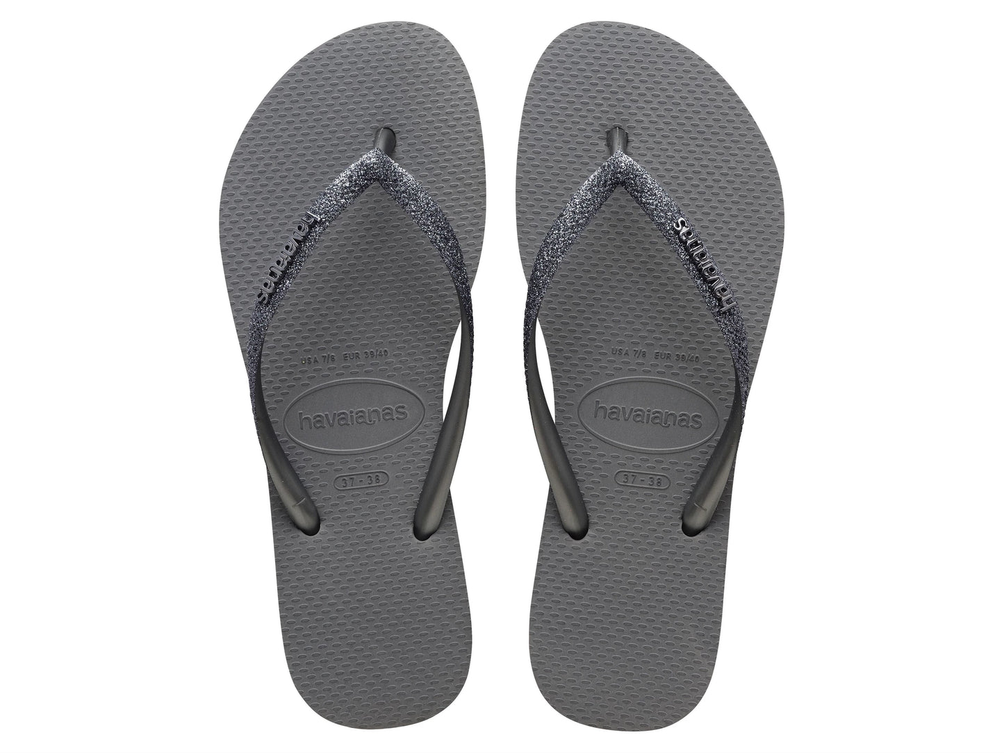 Havaianas Terlik Slim Glitter II Grey/Graphite F17