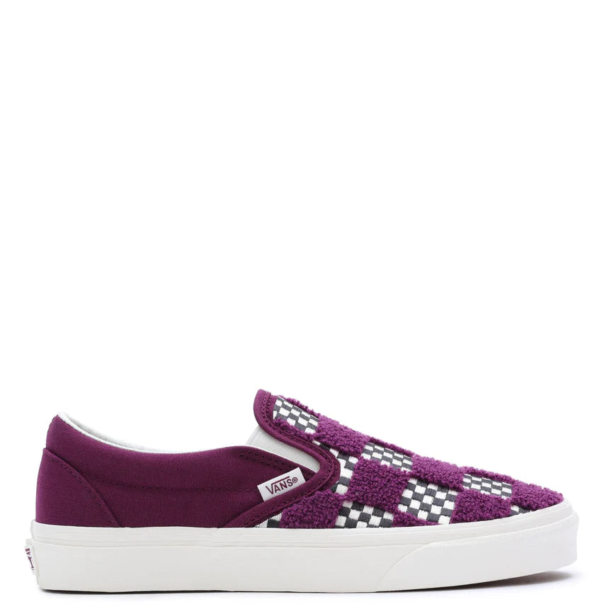 Vans Ayakkabı - Classic Slip-On Tufted Check Dark Purple