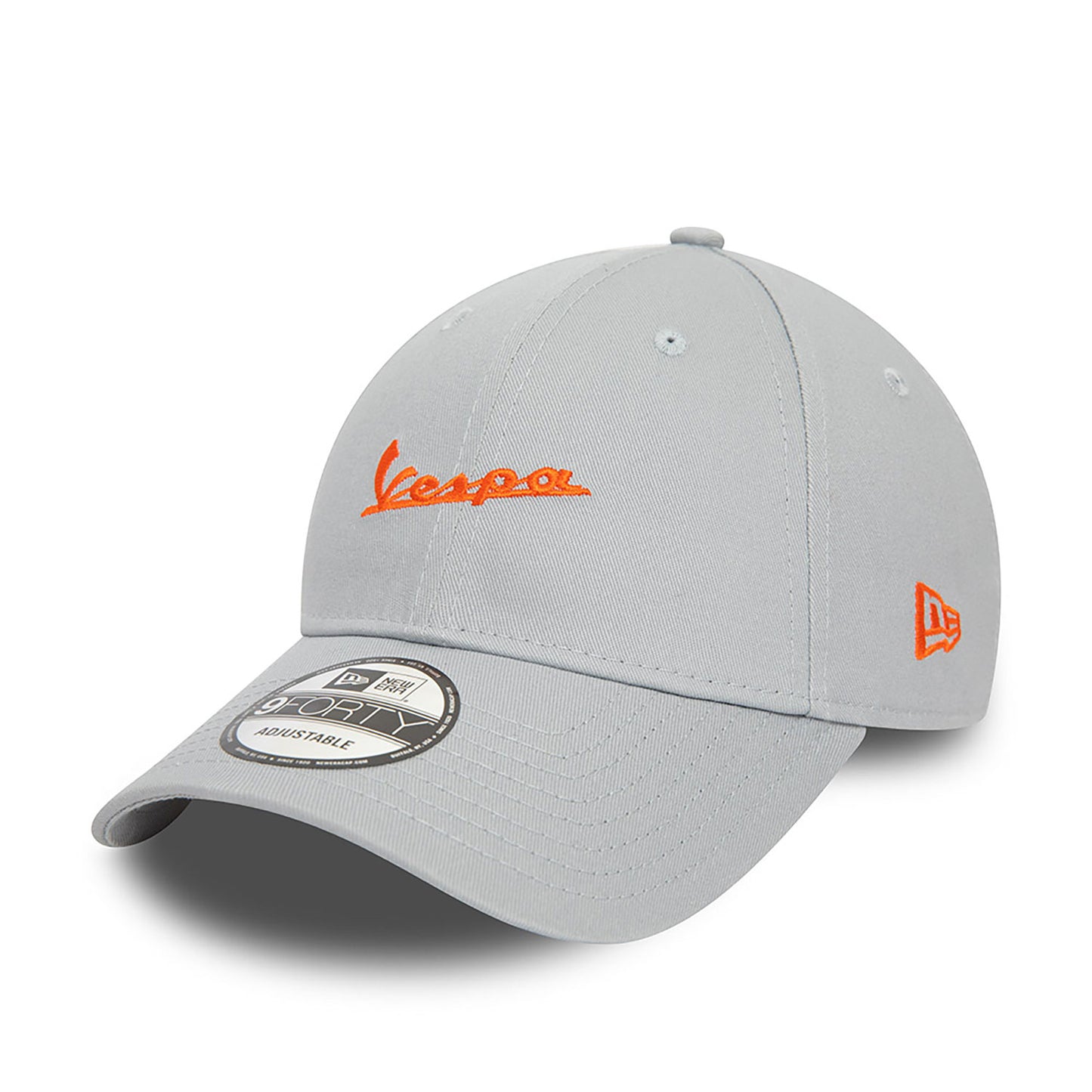 New Era Şapka - Vespa Sezonluk Renk Gri 9FORTY Ayarlanabilir Şapka