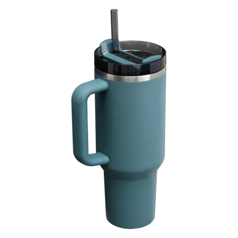 Stanley Quencher Pipetli Termos Bardak 1.18 Lt Blue Spruce