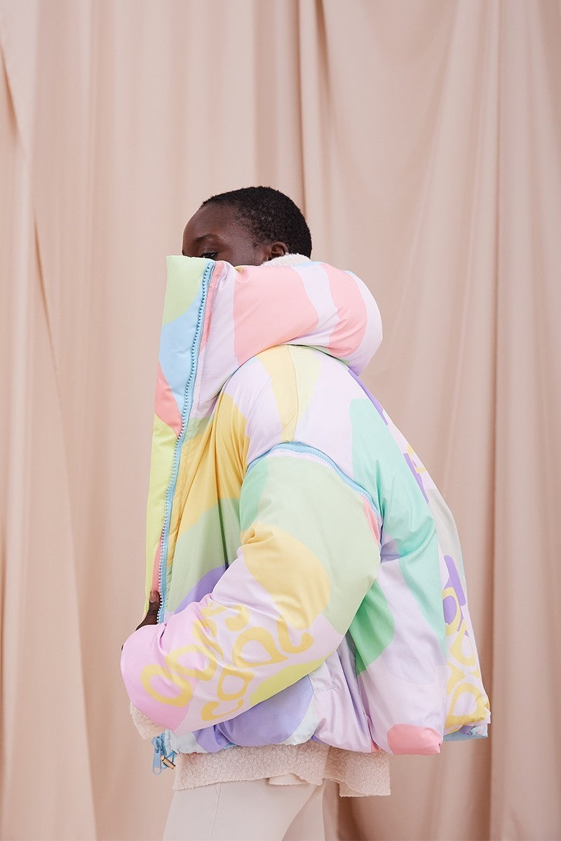 Oopscool Sandy Reversible Puffer Jacket - Eklektik House