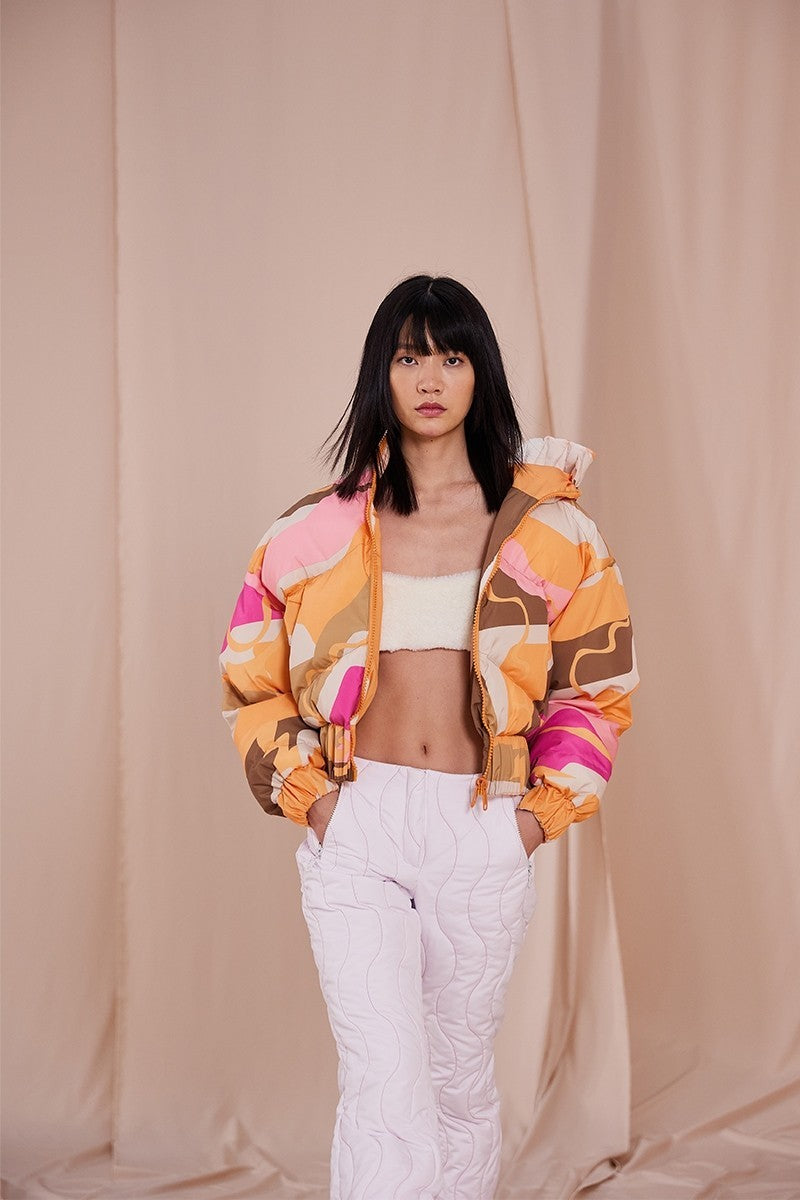 Oopscool - Quilted Flair Leg Pant - Eklektik House