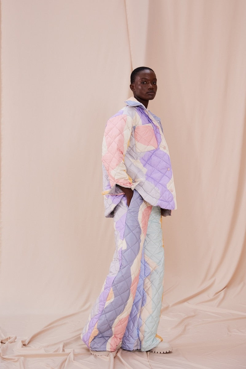 Oopscool - Road Quilted Unisex Pant - Eklektik House