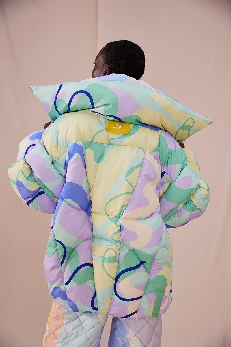 Oopscool Desert Reversible Puffer Jacket - Eklektik House