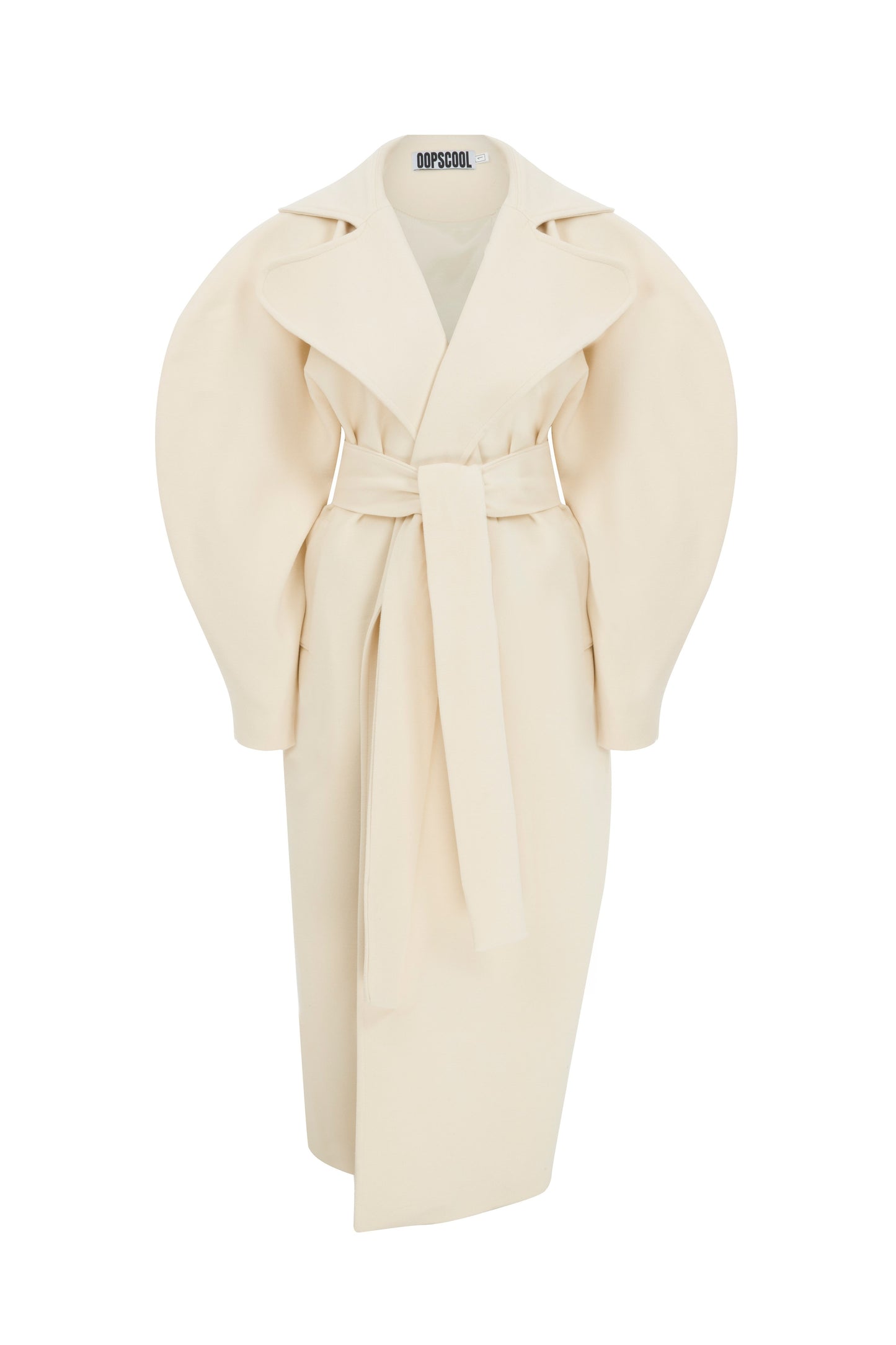 Oopscool Puff Sleeve Cachet Jacket Ecru - Eklektik House