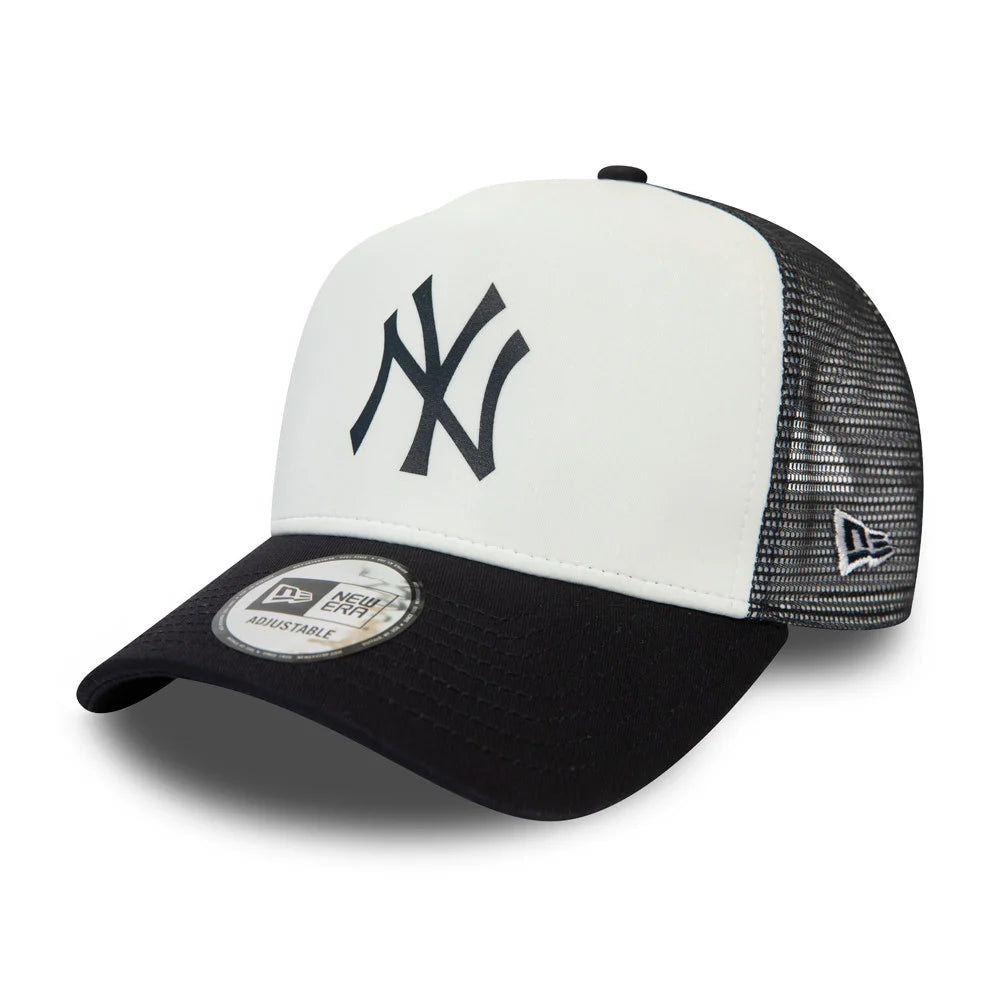 New Era Newyork Yankees Team Colour Block Trucker 9Forty Lacivert - Eklektik House