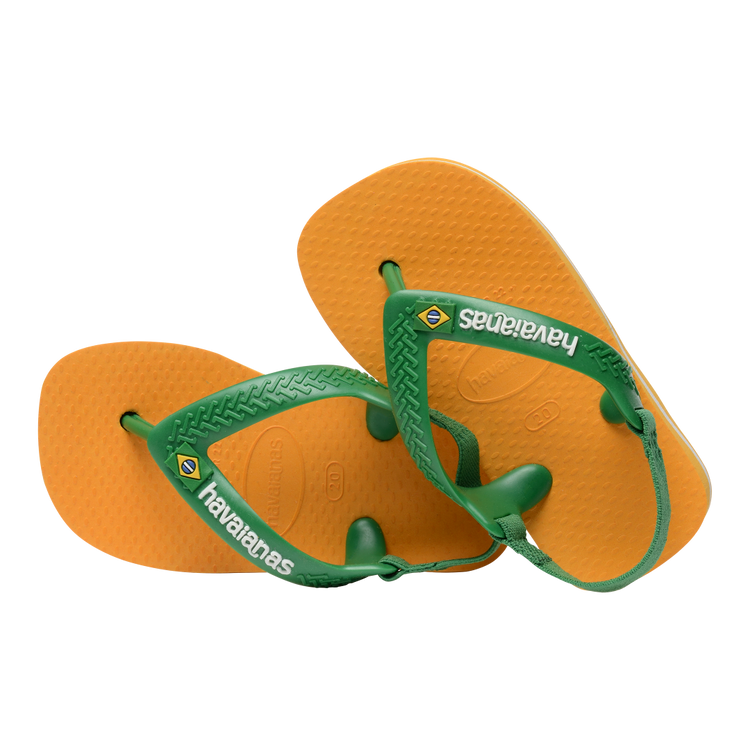 Havaianas Baby Brasil Logo II Orange Citrus - Eklektik House