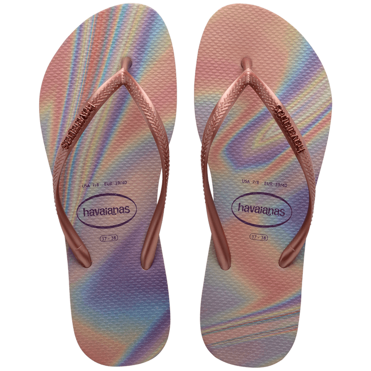 Havaianas Slim Iridescent Ballet Rose - Eklektik House