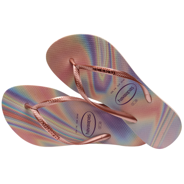 Havaianas Slim Iridescent Ballet Rose - Eklektik House