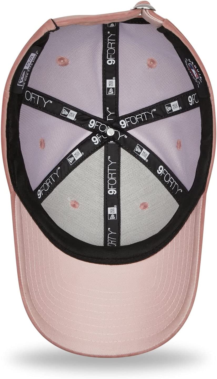 New Era New York Yankees Women Velour Mini Logo Pembe - Eklektik House