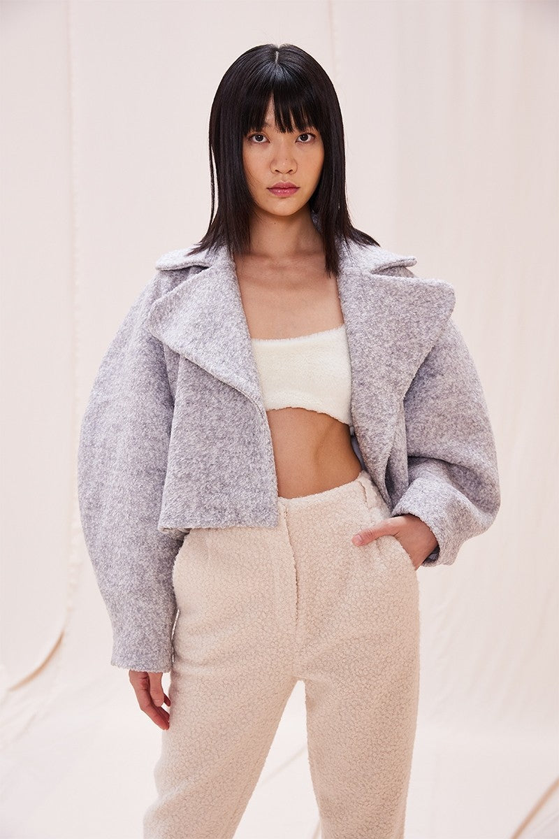 Oopscool Puff Sleeve Cachet Short Jacket - Eklektik House