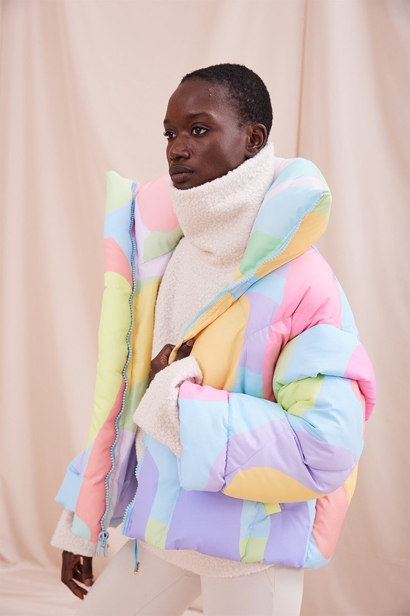 Oopscool Sandy Reversible Puffer Jacket - Eklektik House