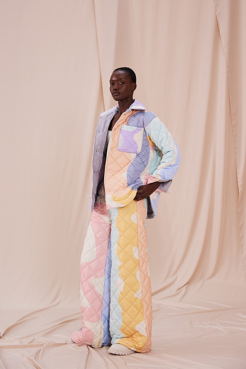 Oopscool - Road Quilted Unisex Pant - Eklektik House