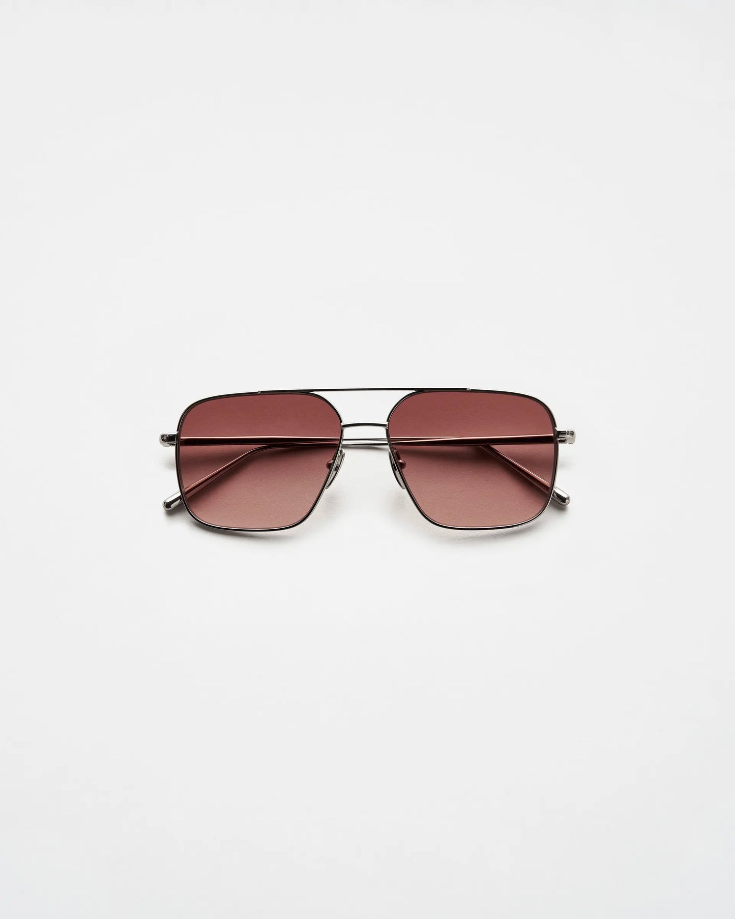 CHIMI Steel Aviator Burgundy Güneş Gözlüğü - Eklektik House