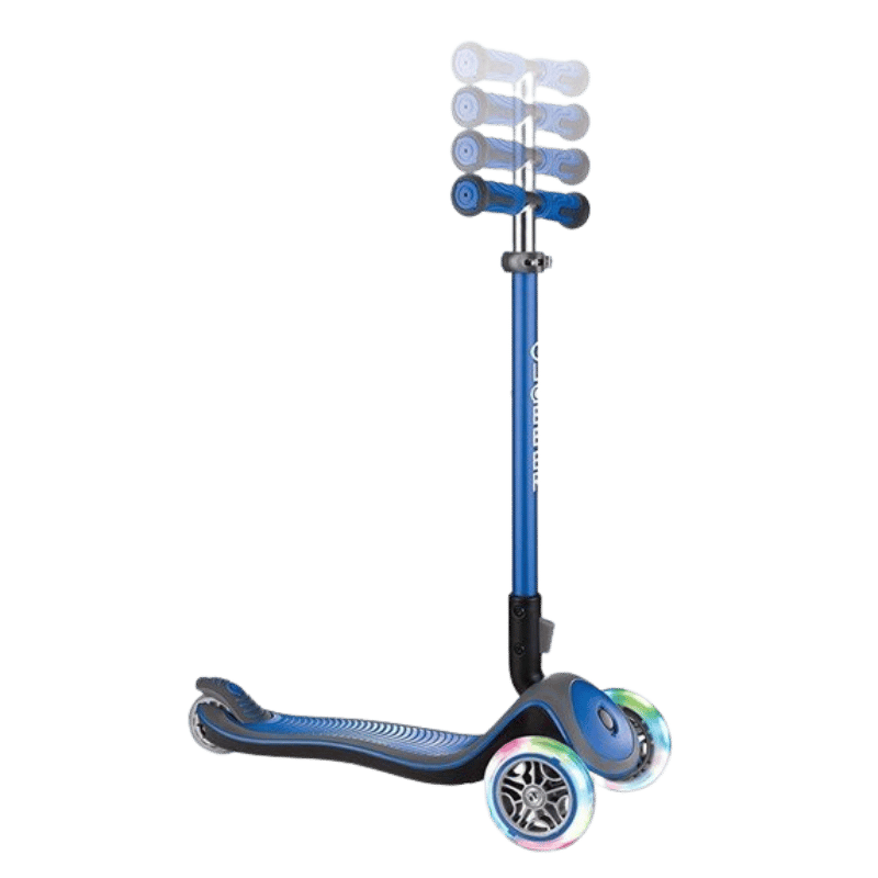 Globber Elite Deluxe Işıklı Scooter Lacivert - Eklektik House