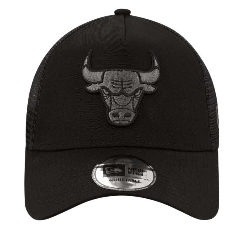 New Era Bob Team Logo 940 Chicago Bulls Black - Eklektik House