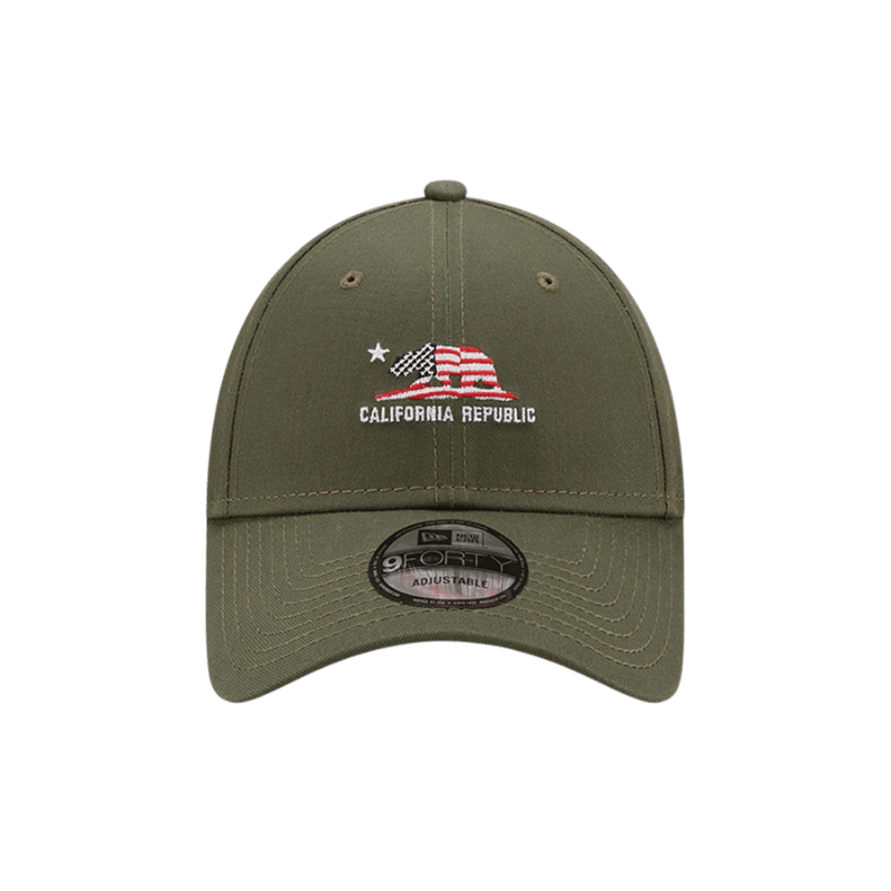 New Era California Republic 9Forty OSFM Green - Eklektik House