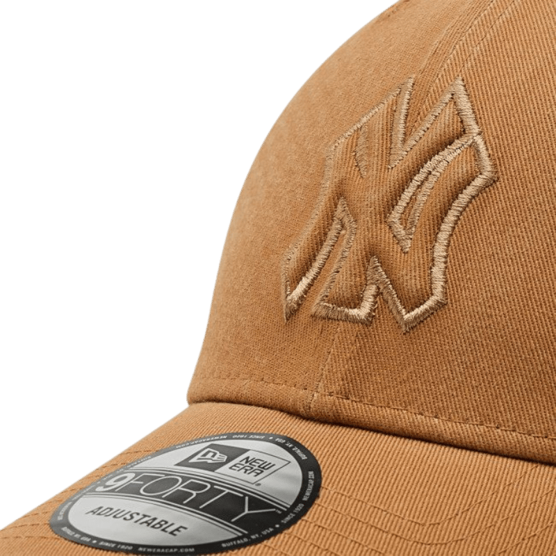 New Era Raised Logo 9Forty Brown - Eklektik House