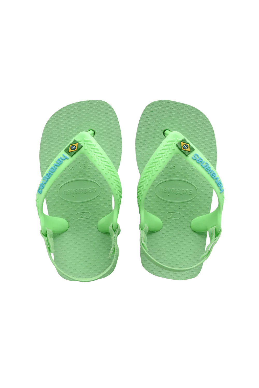 Havaianas Baby Brasil Logo II Green Garden - Eklektik House