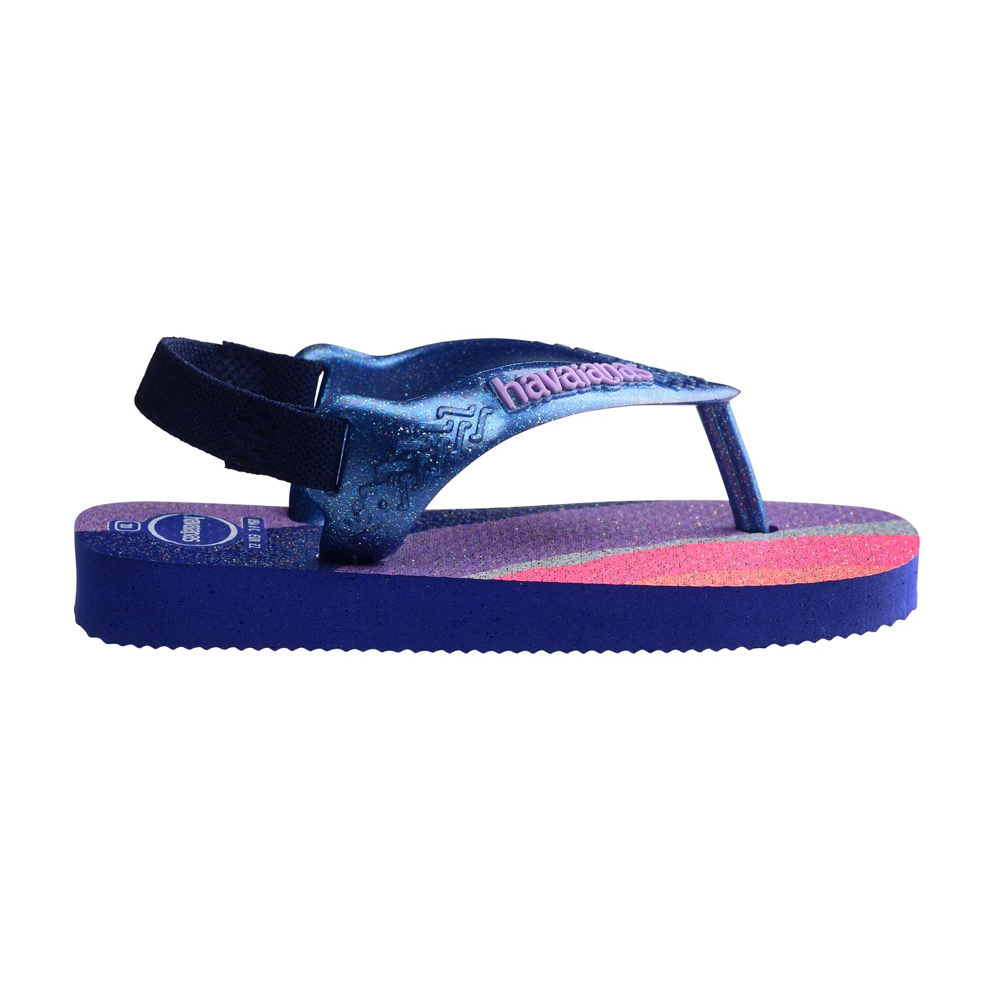 Havaianas Baby Palette Glow Marine Blue - Eklektik House