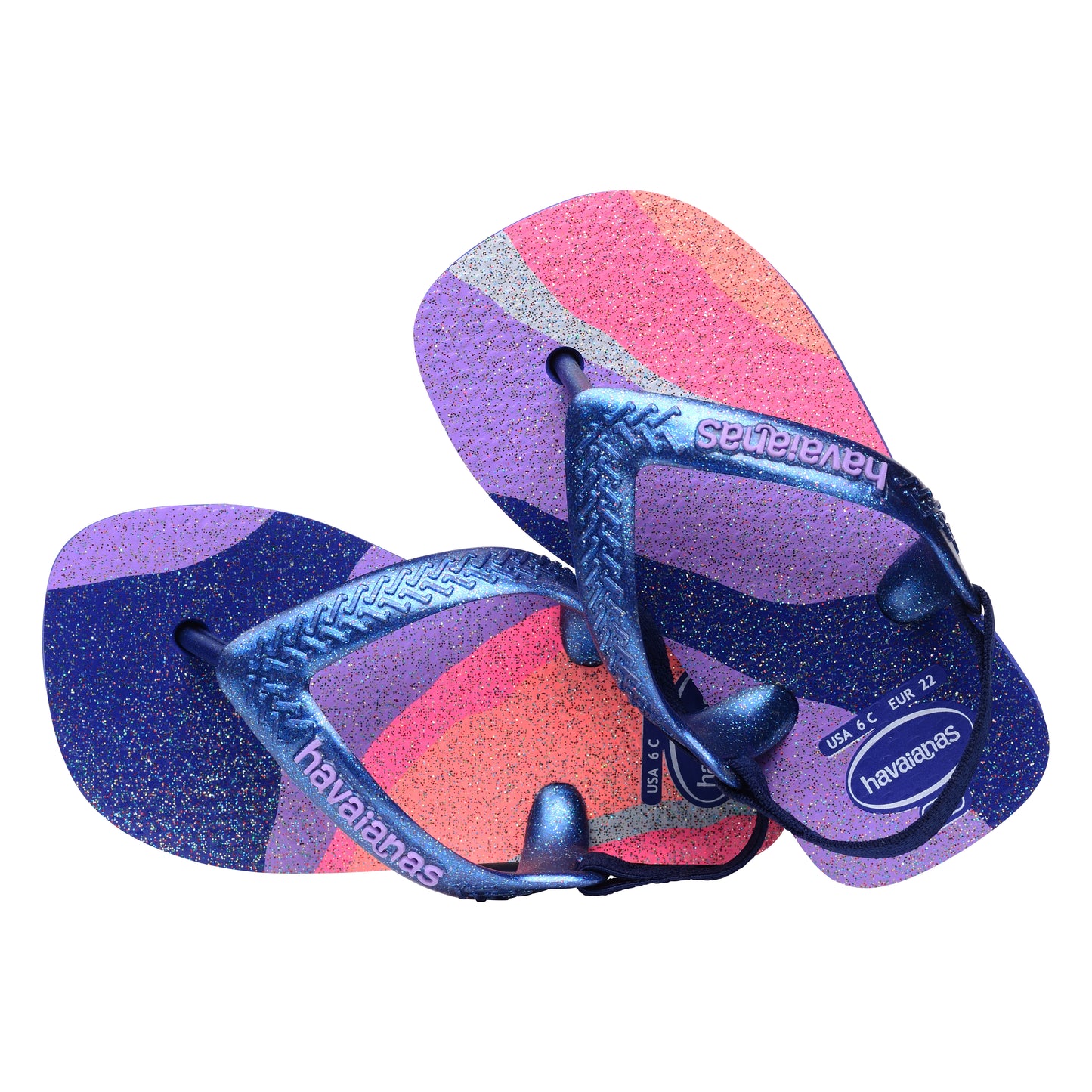 Havaianas Baby Palette Glow Marine Blue - Eklektik House
