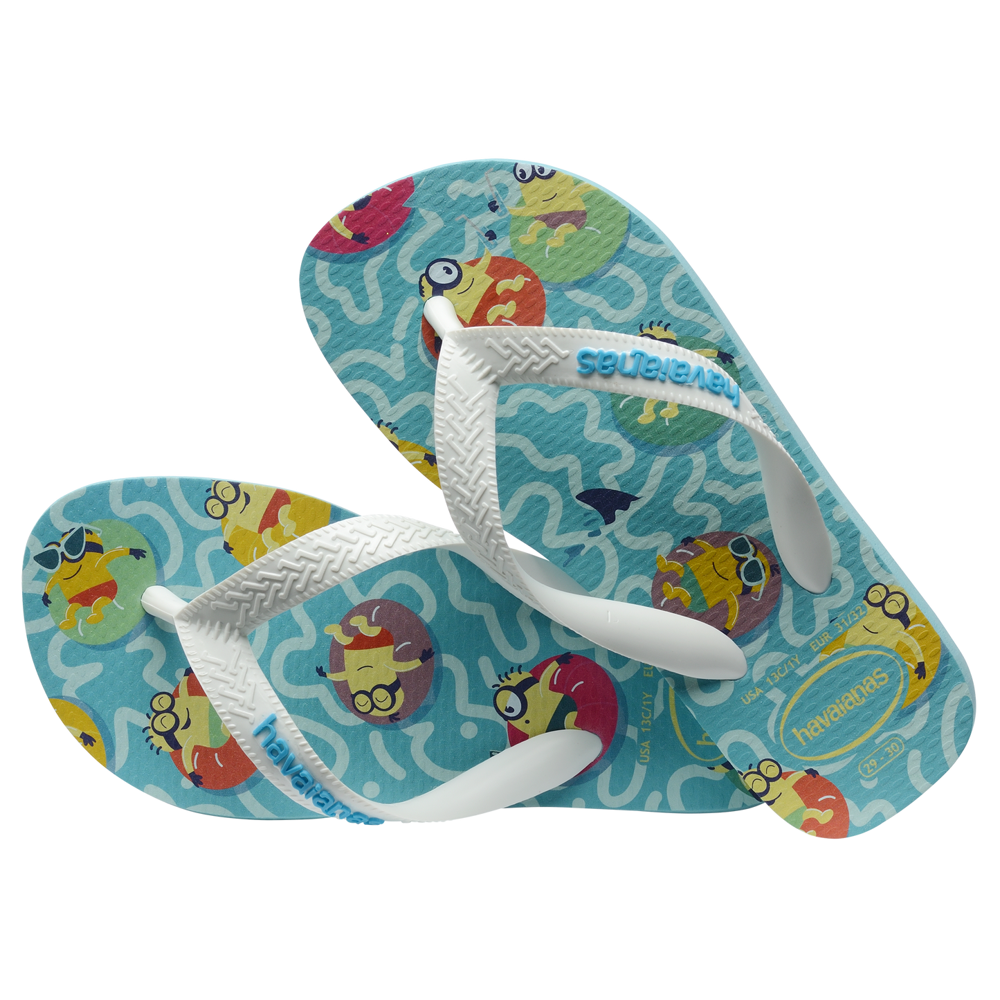 Havaianas Kids Minions Blue/White - Eklektik House