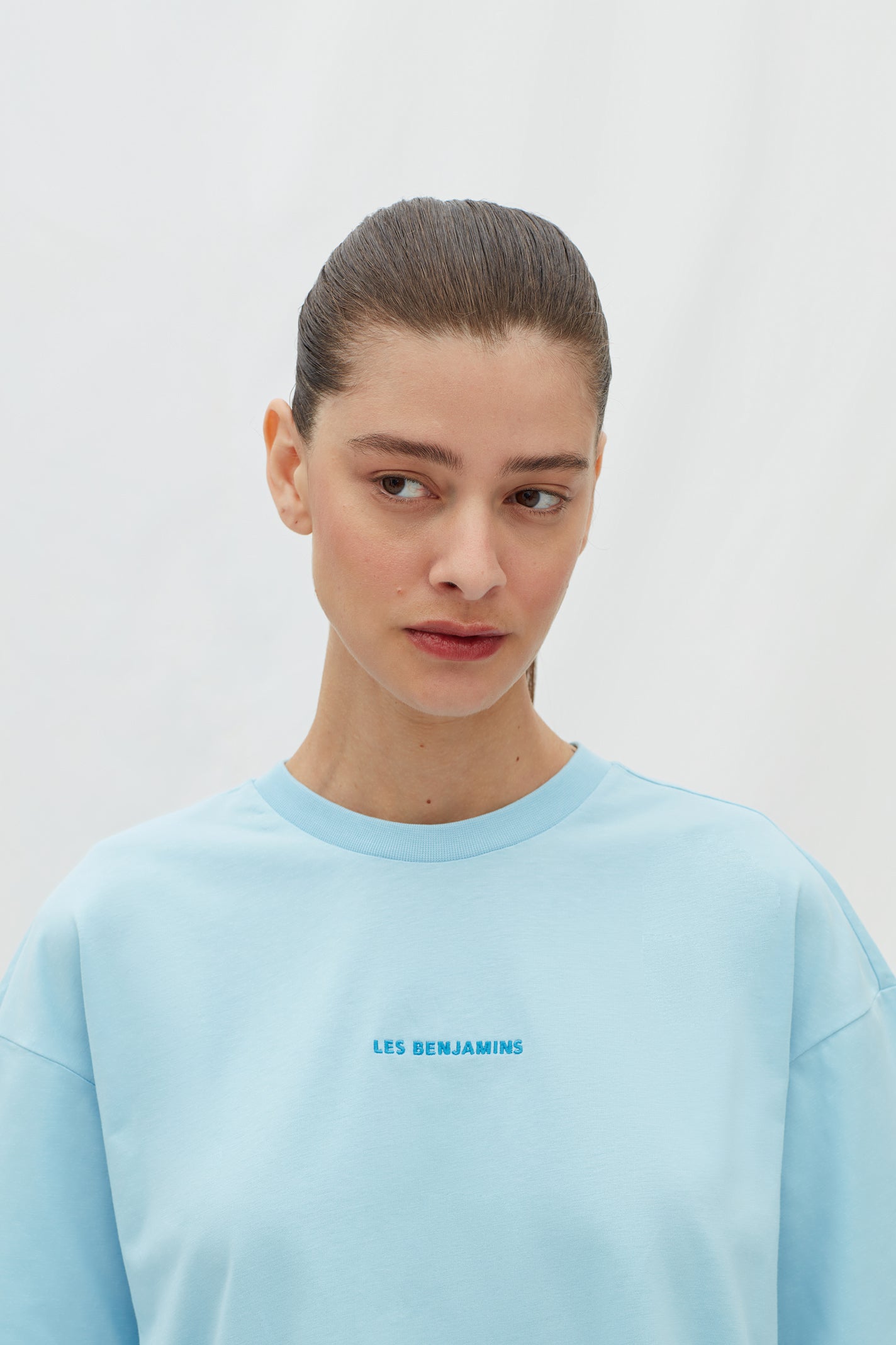Les Benjamins Cropped Oversized Tee 303 - Eklektik House