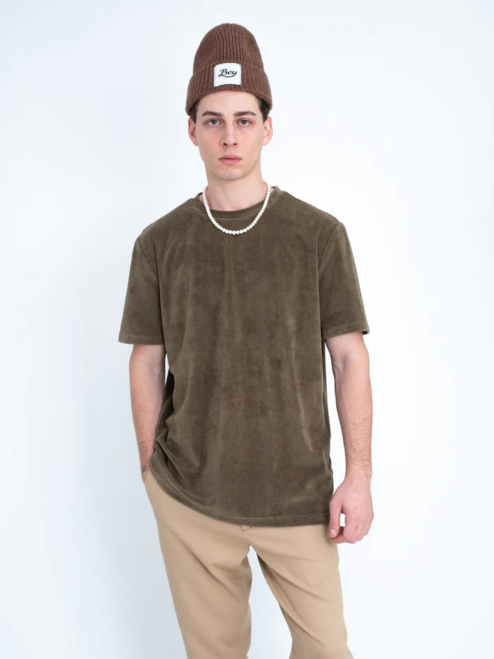 Bey Kadife T-shirt - Eklektik House