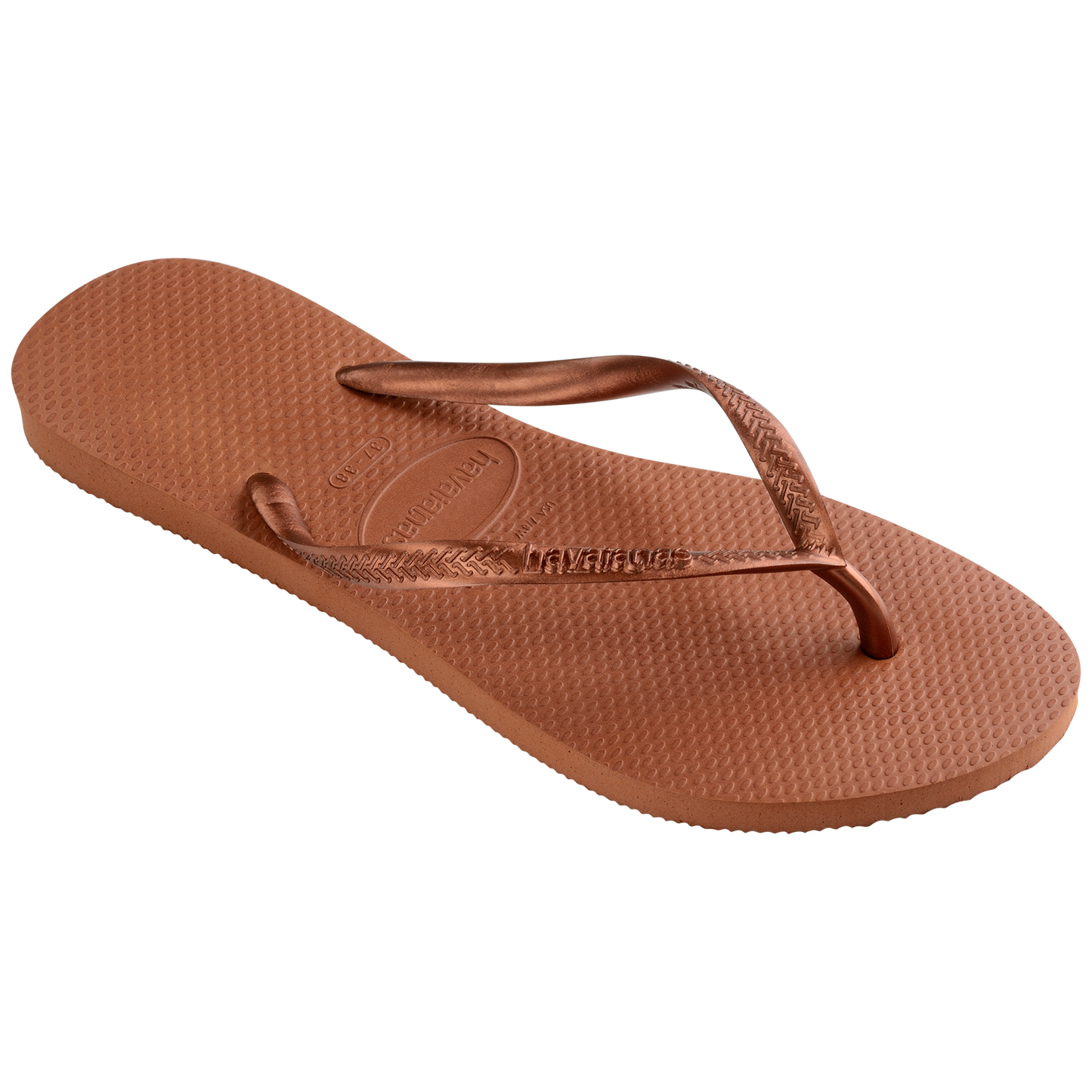 Havaianas Slim Rust Metallic Copper - Eklektik House
