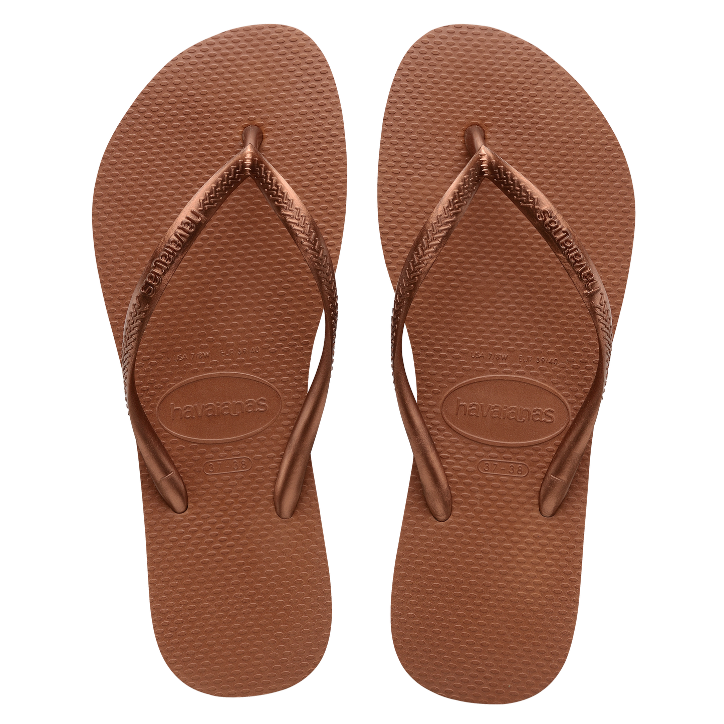Havaianas Slim Rust Metallic Copper - Eklektik House