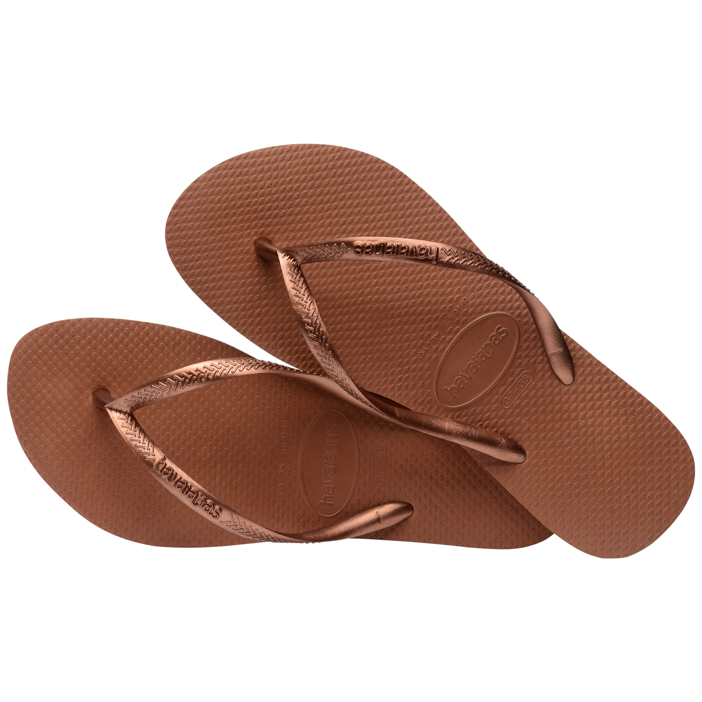 Havaianas Slim Rust Metallic Copper - Eklektik House