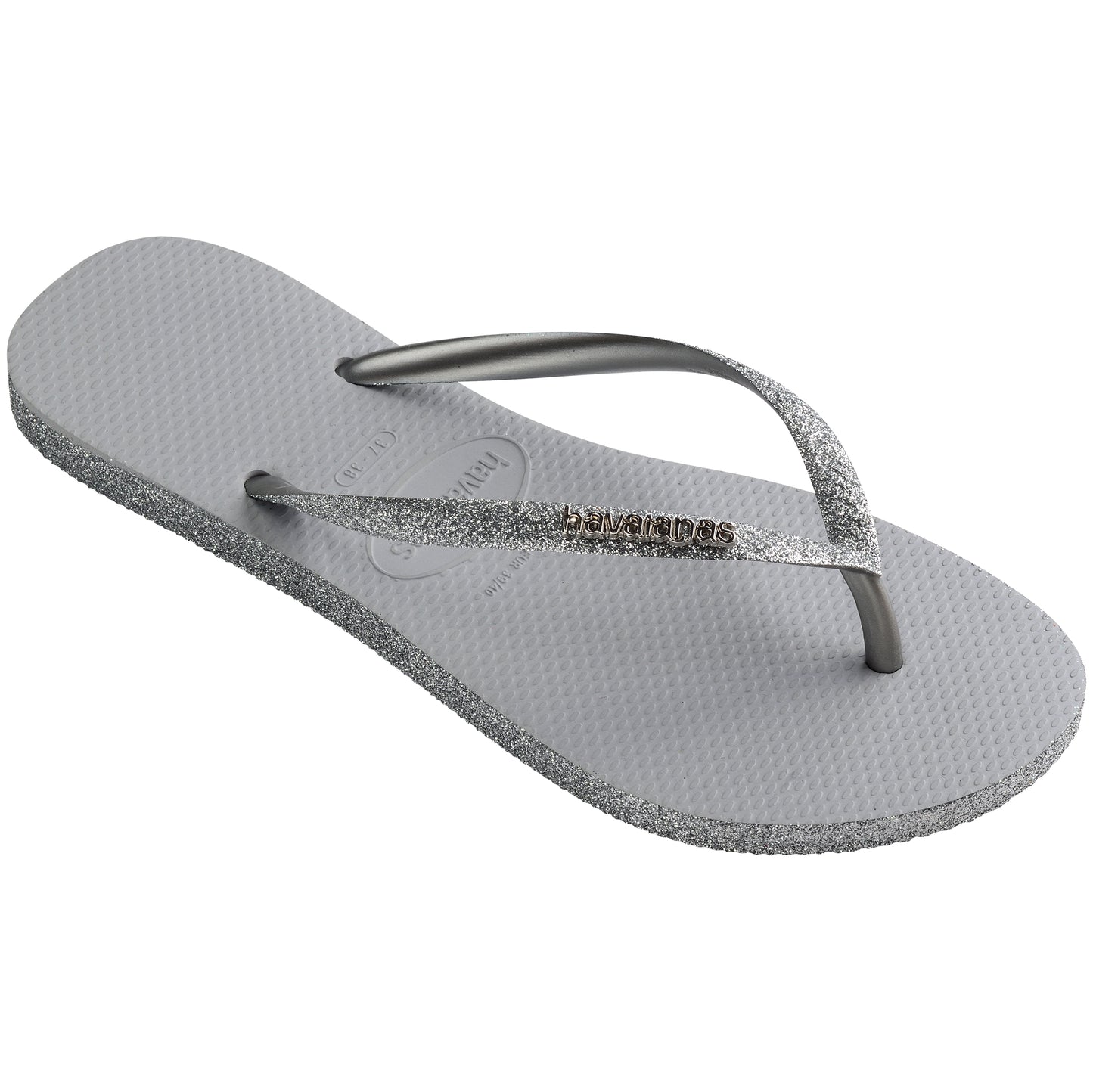 Havaianas Slim Sparkle II Ice Grey - Eklektik House