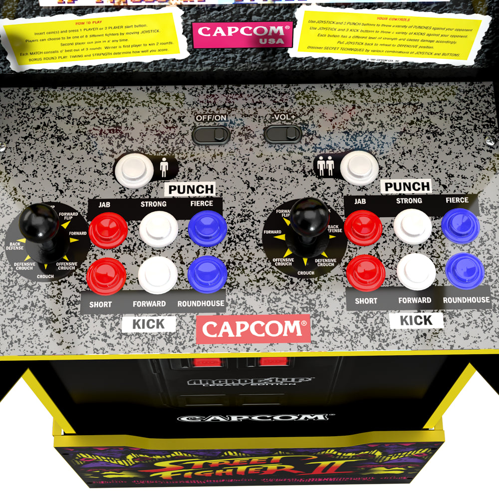 Arcade1Up Street Fighter II Oyun Konsolu - Eklektik House