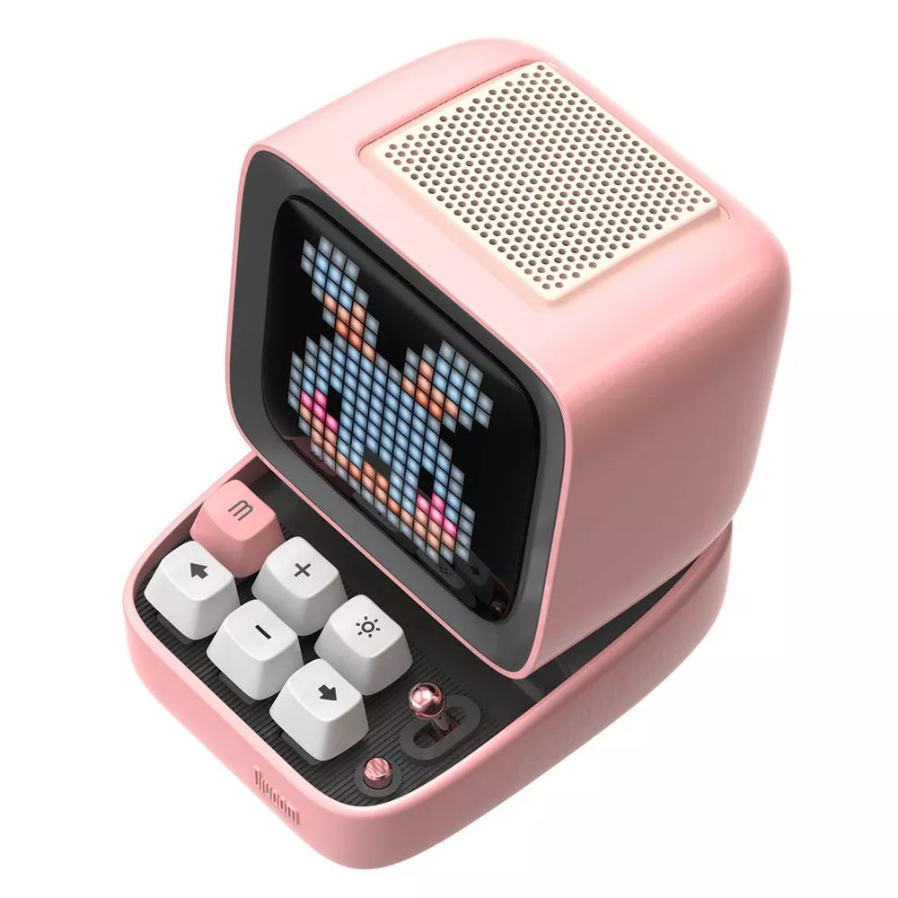 Divoom DitooMic Piksel Ekranlı Karaoke Mikrofonlu Bluetooth Hoparlör - Eklektik House