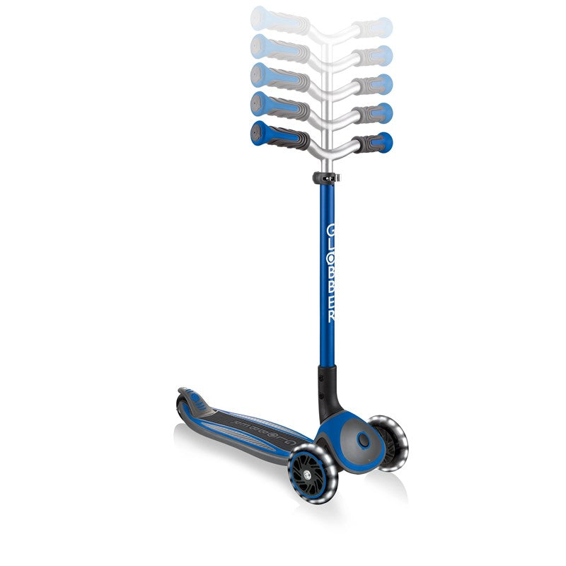 Globber Master Işıklı Katlanabilir Scooter Lacivert - Eklektik House
