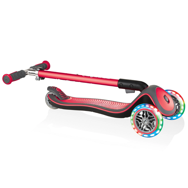 Globber Elite Deluxe Işıklı Scooter Kırmızı - Eklektik House
